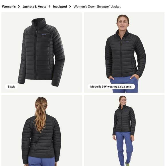 Patagonia Down Sweater Women's Small - Picture 9 of 9